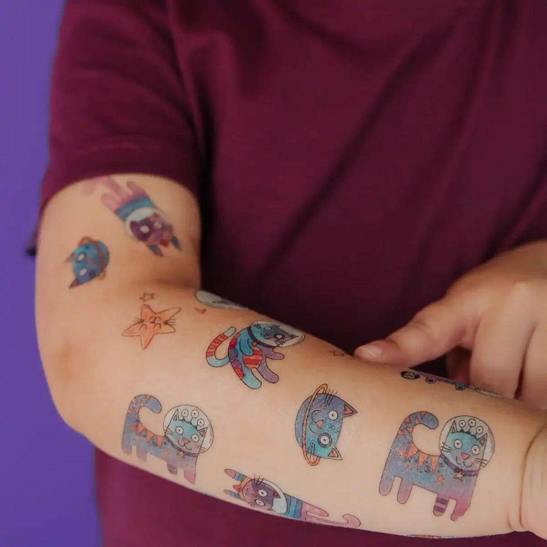 Tatouages temporaires - Chats de l&