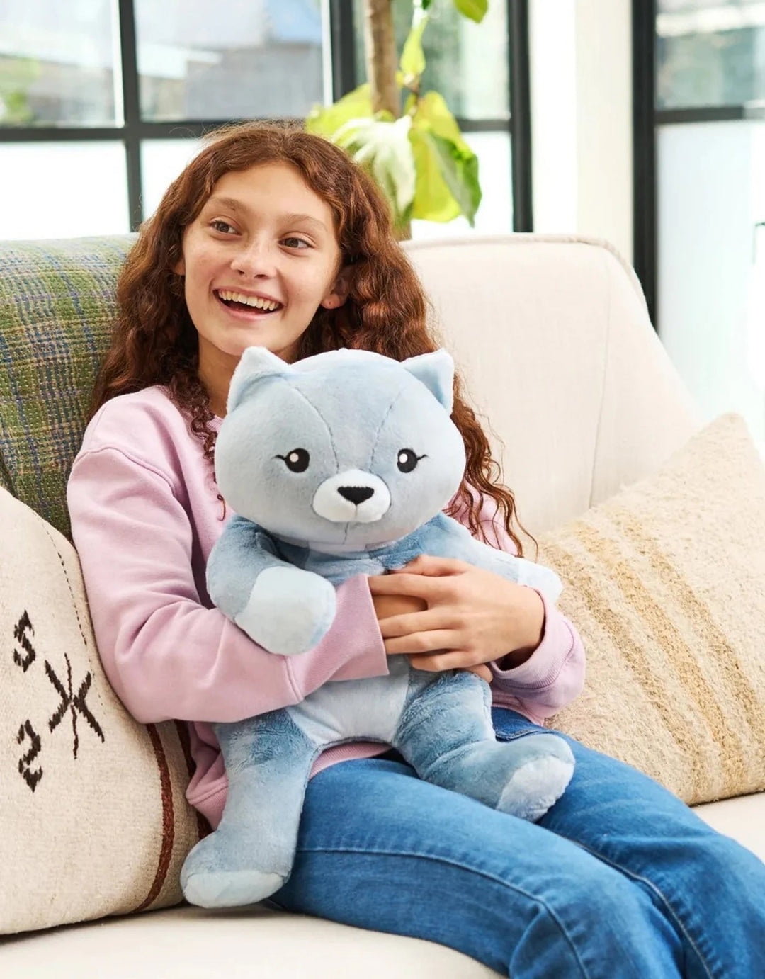 peluche Frankie le chat Hugimals Mlle et Coco