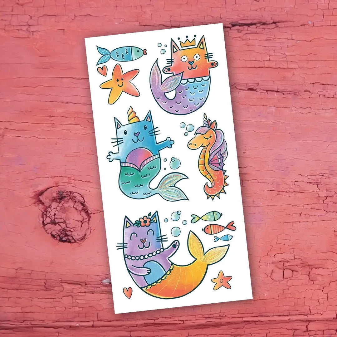 pico tatouage les chatsirènes activité enfant  compagnie québécoise
