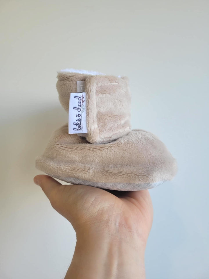 Bébé ô chaud pantoufles latte Mlle et Coco accessoire