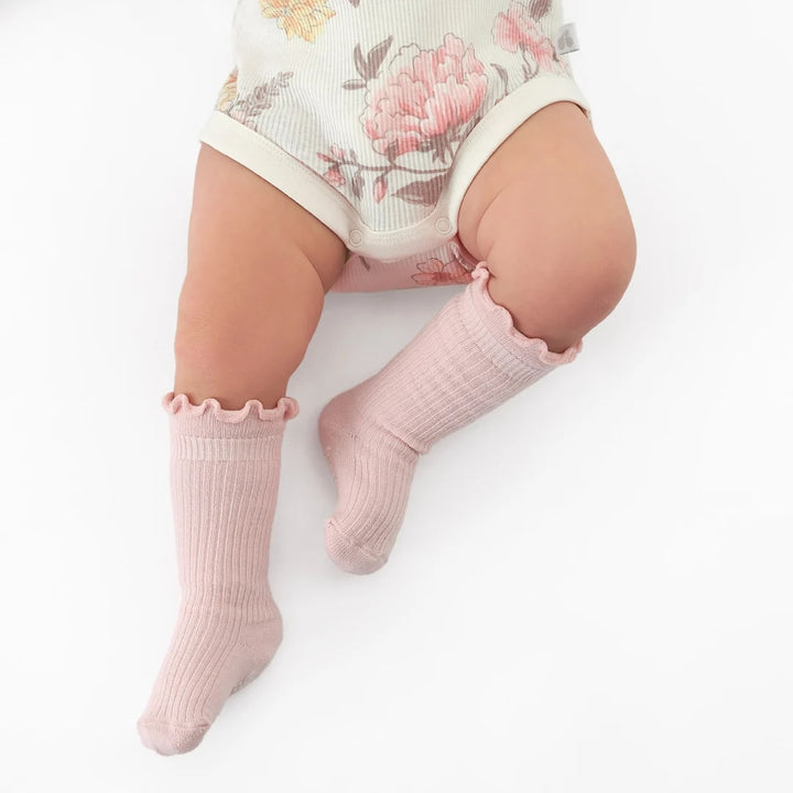 Lot de 6 paires de chaussettes pour bébé rose Just Born Mlle et Coco