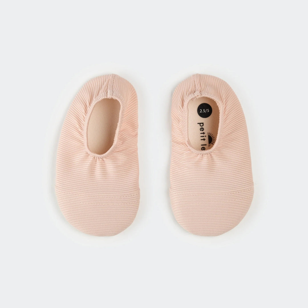 Chausson piscine et eau rose Petit Lem Mlle et Coco