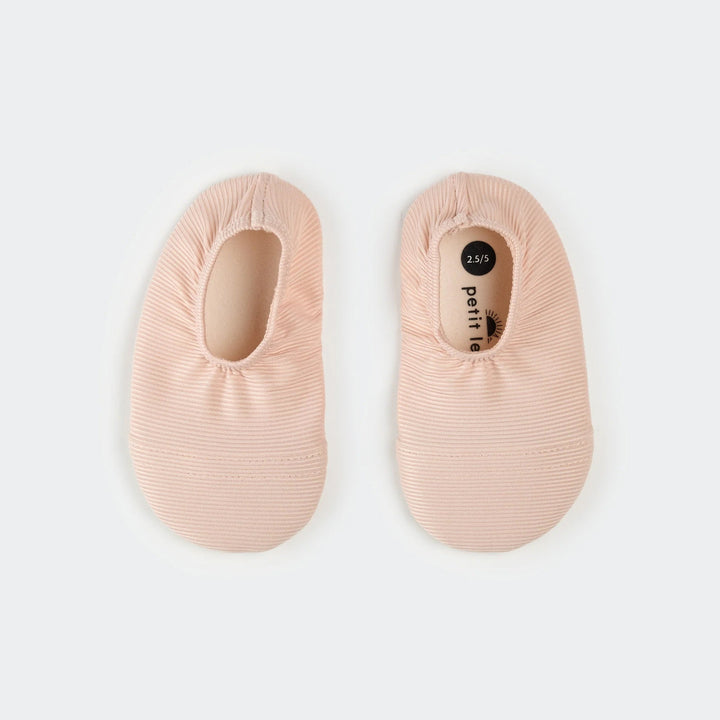 Chausson piscine et eau rose Petit Lem Mlle et Coco