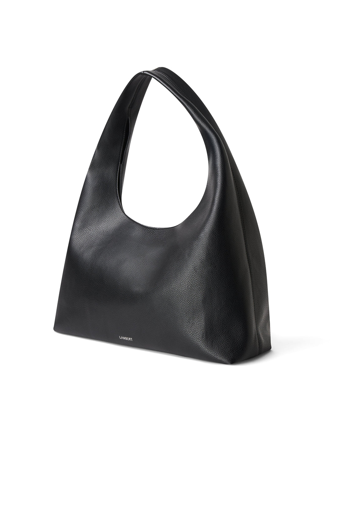 Sac boho fourre-tout cuir vegan Chelsea noir Lambert
