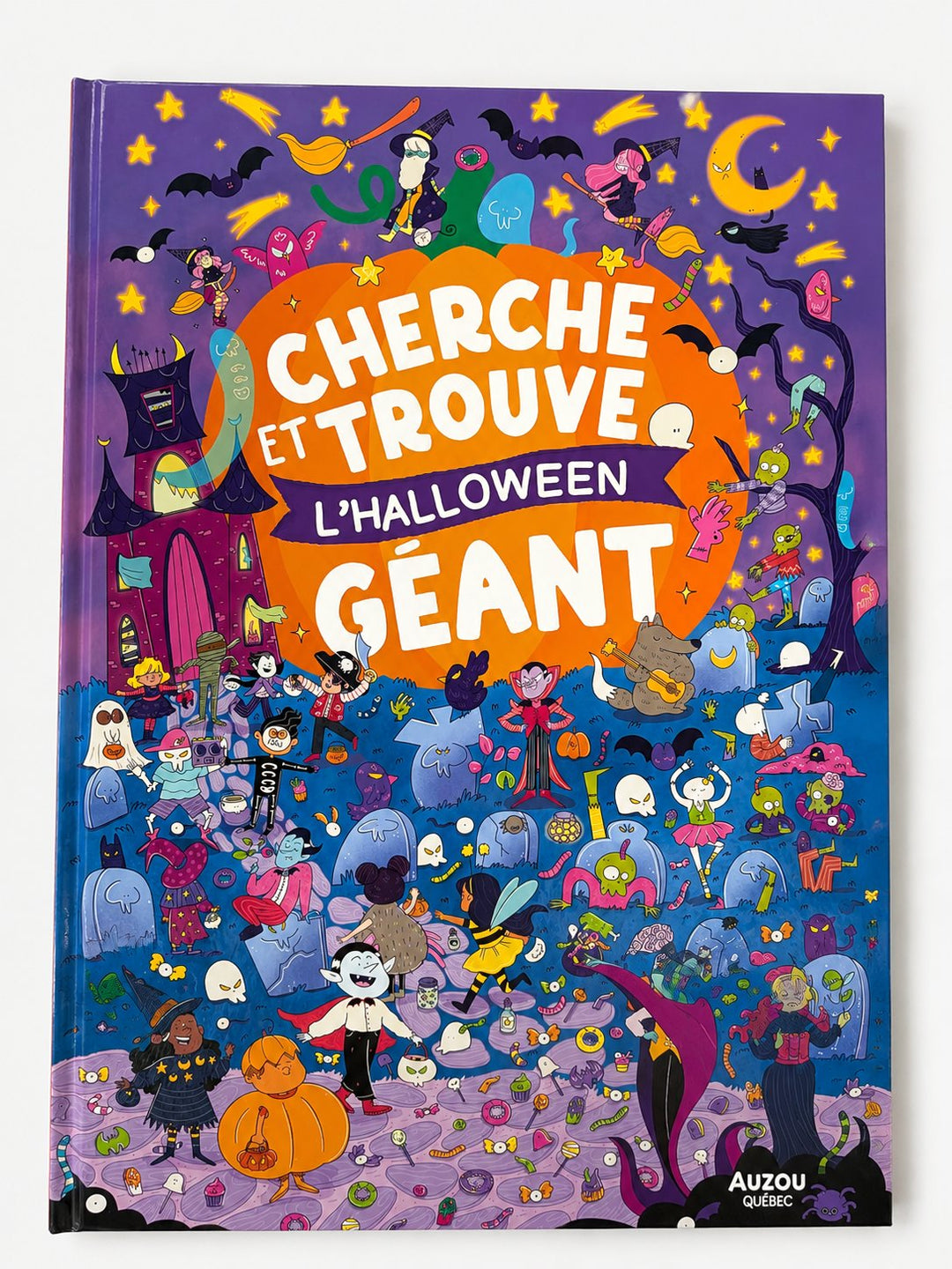Cherche et trouve géant L'Halloween Auzou éditions 
