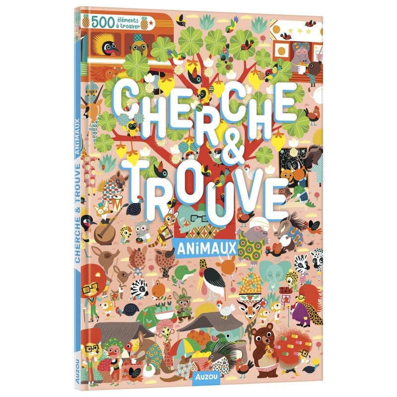 cherche et trouve animaux auzou activité enfant livre