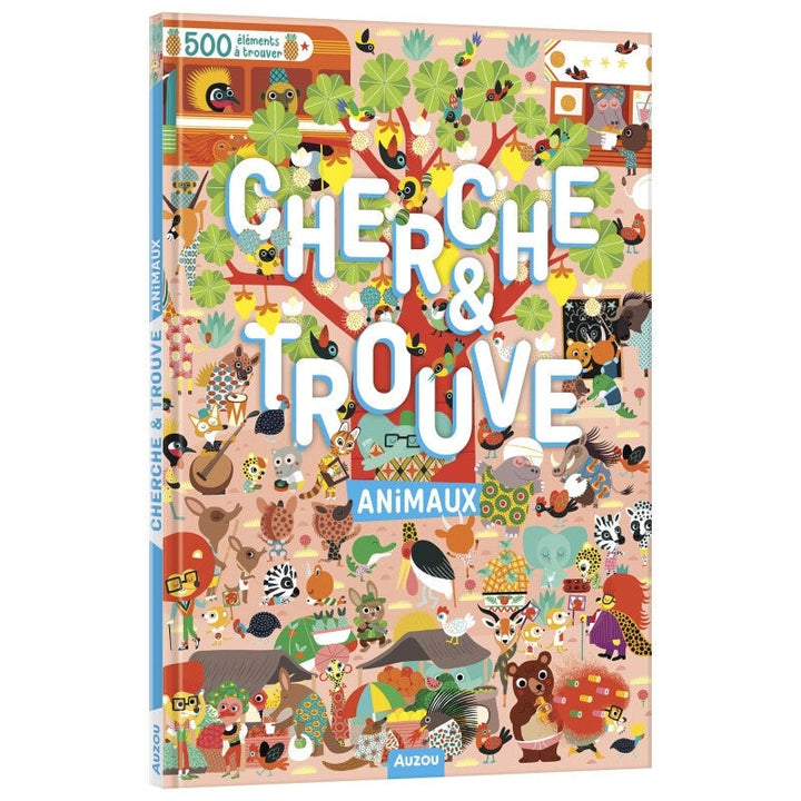 cherche et trouve animaux auzou activité enfant livre