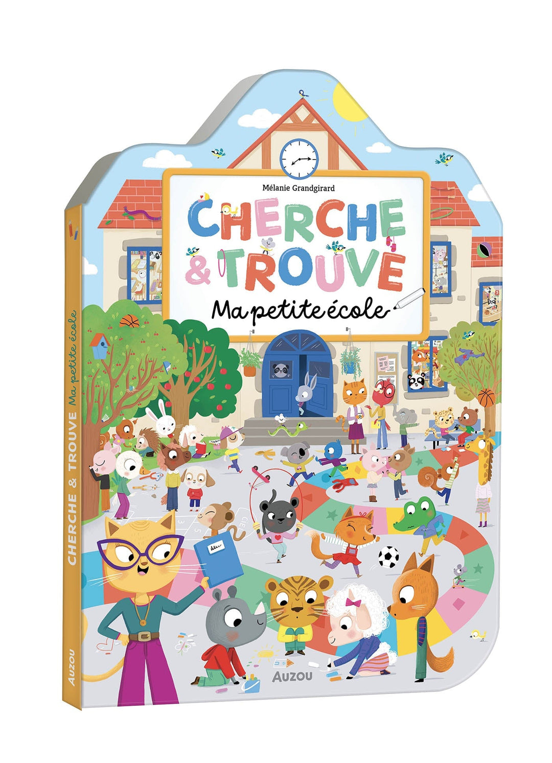cherche et trouve ma petite école Auzou Mlle et Coco