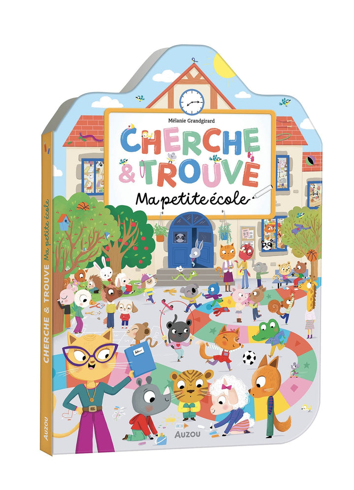 cherche et trouve ma petite école Auzou Mlle et Coco