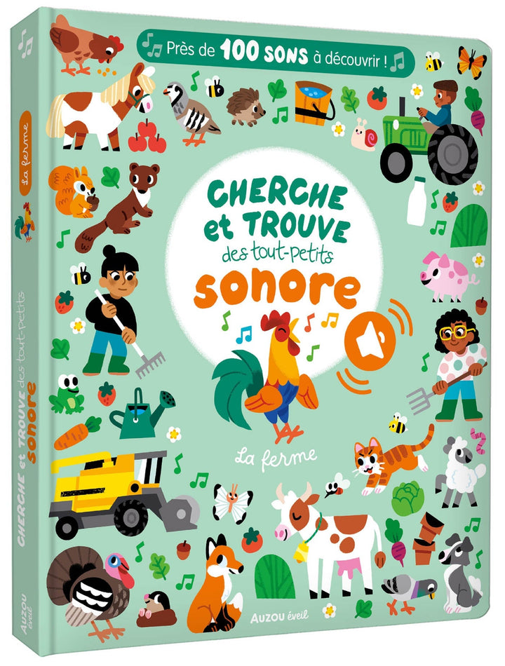 Cherche et trouve des tout-petits sonore Auzou Mlle Coco