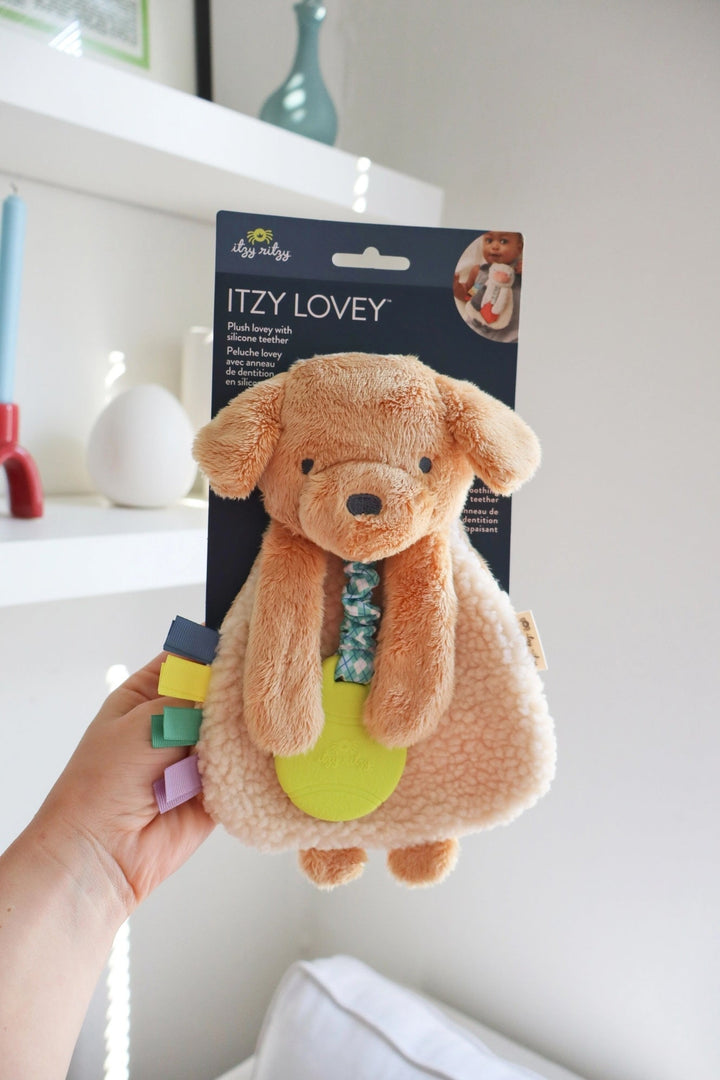 peluche itzy ritzy dentition chien puppy Mlle et Coco