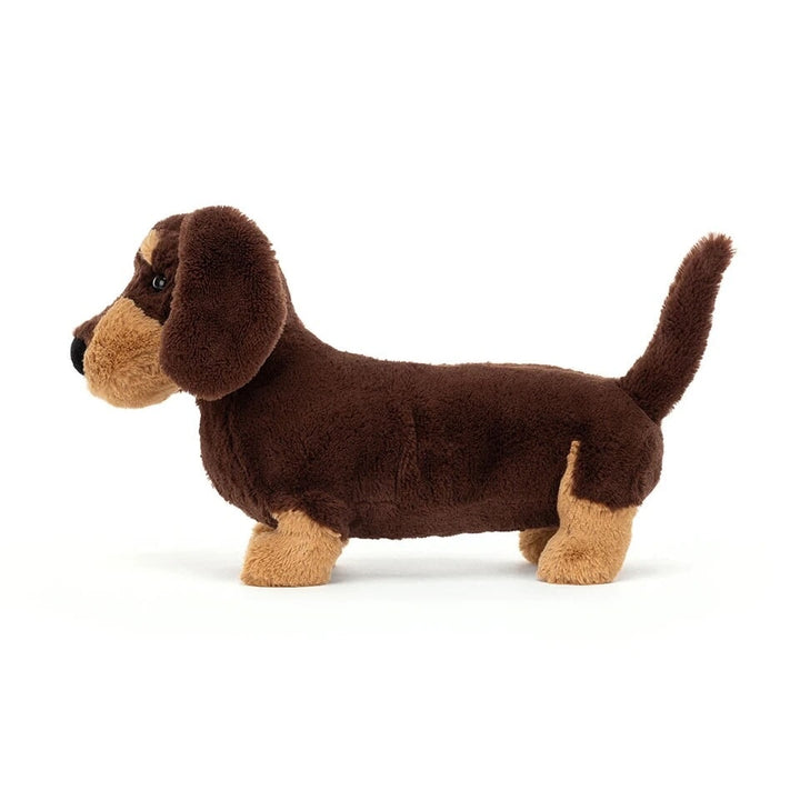 Peluche chien saucisse teckel Otto Jellycat Mlle et Coco