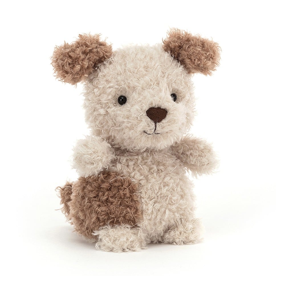 peluche chiot crème et chocolat au lait toutou jellycat jouet enfant