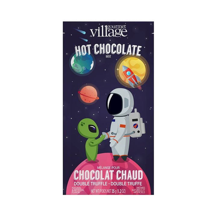 gourmet du village chocolat chaud astronaute Mlle et Coco