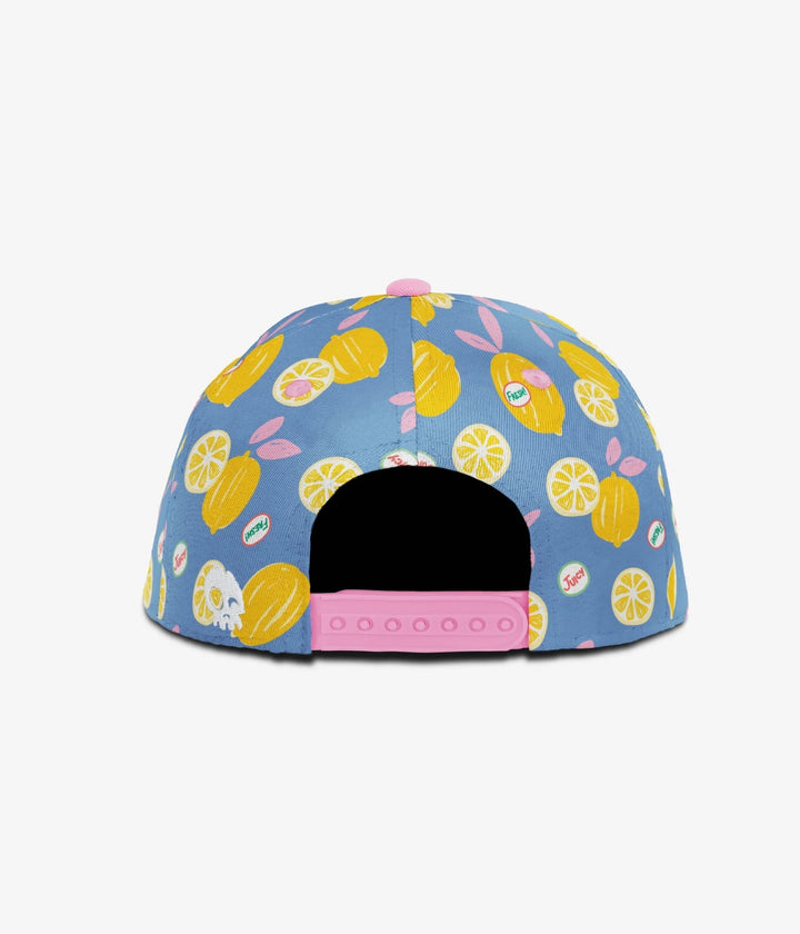 Casquette salty blue citron Headster Mlle et Coco