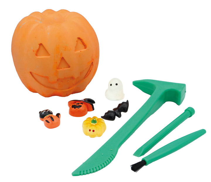Bricolage Ma citrouille à creuser Halloween Auzou Mlle et Coco
