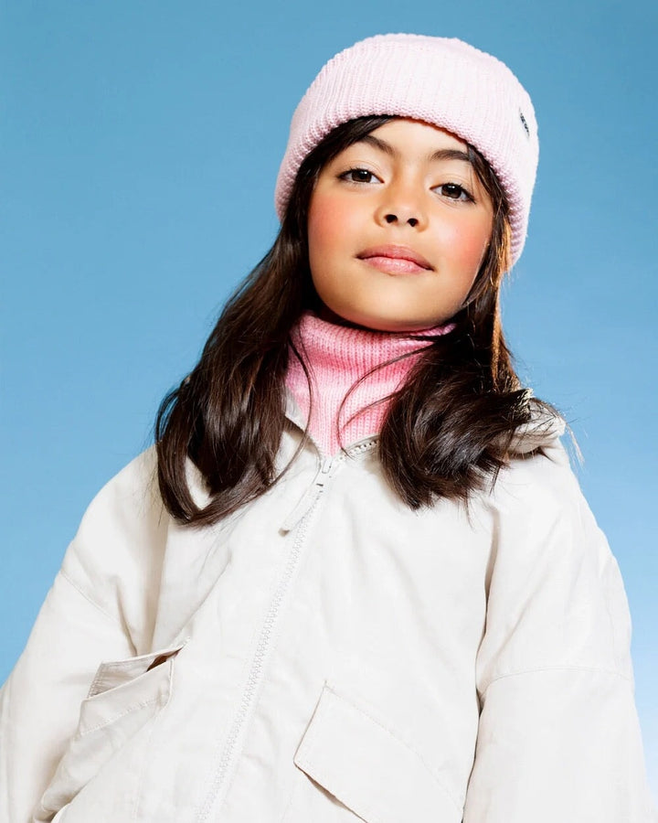 tuque rose clair Caribou accessoire Hiver Mlle et Coco