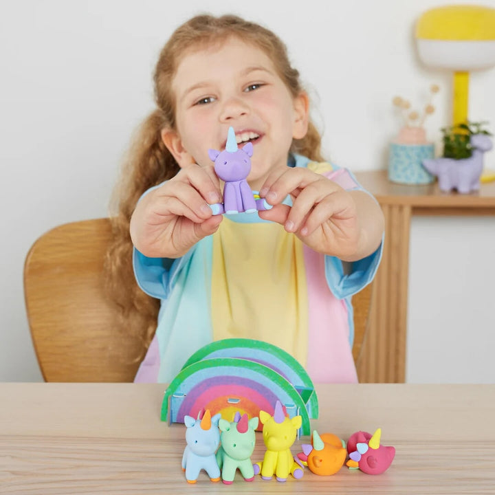 Bricolage Claytopia le monde des licornes Tiger Tribe Mlle et Coco