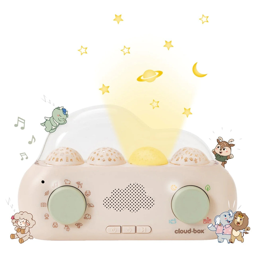 Cloud-box liseuse histoire lumière musicale radio enfant activité éveil