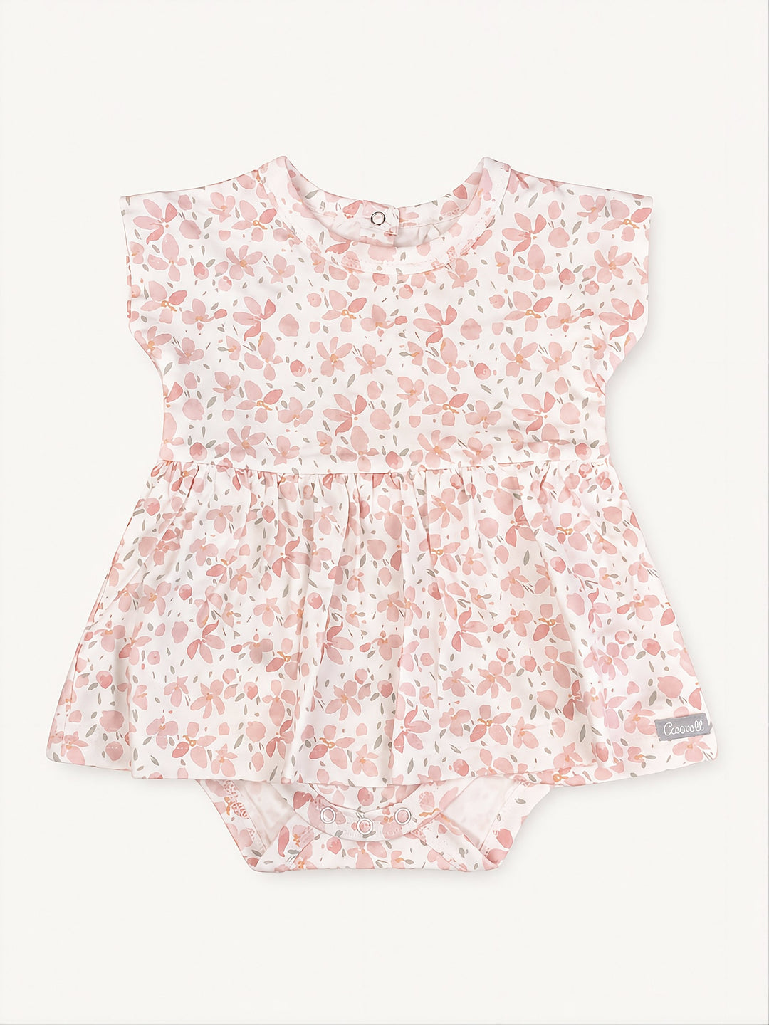 robe barboteuse Coccoli fleur rose Mlle et Coco Vêtement