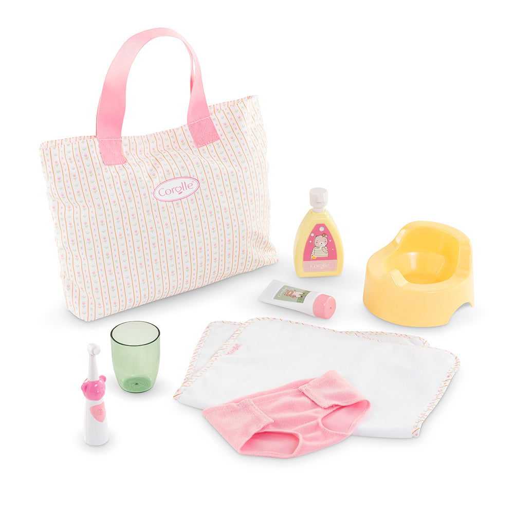 Accessoires 36cm Coffret accessoire à langer tulipes Corolle