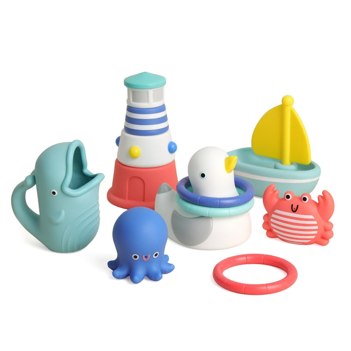 coffret cadeau seaside slash Itzy Ritzy jouet bain Mlle Coco