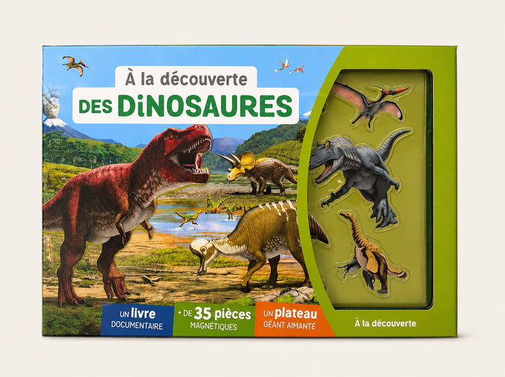 Coffret - À la découverte des dinosaures - Auzou éditions