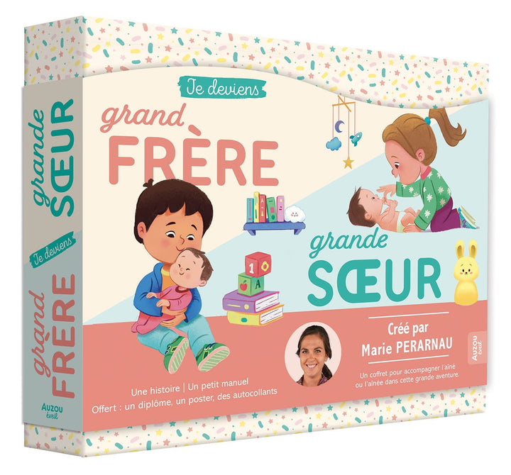 Coffret - Je deviens grand-frère / grande-soeur - Auzou Éditions Jouet/jeux Auzou éditions 