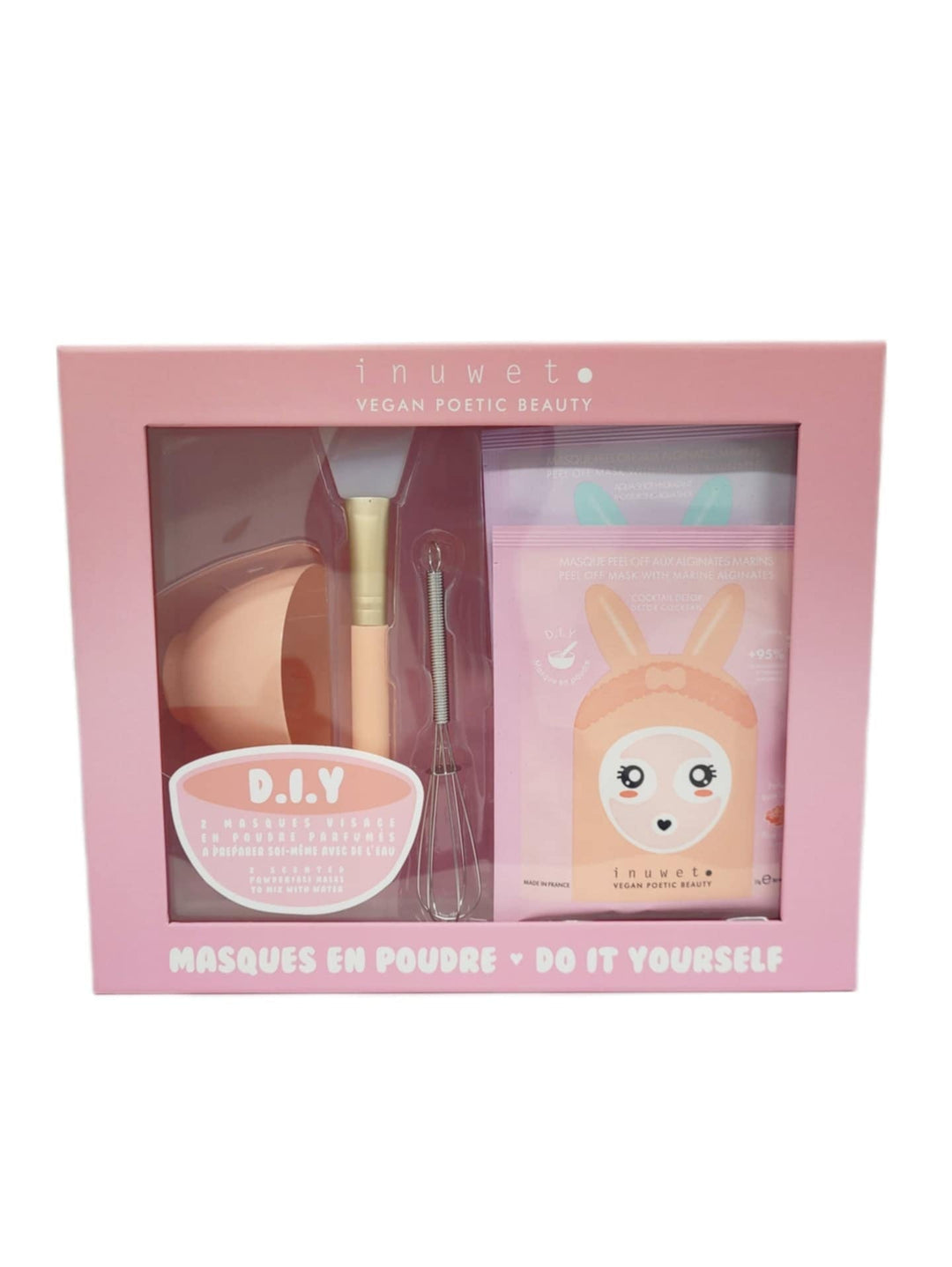coffret Do it yourself masque Inuwet visage Mlle et Coco