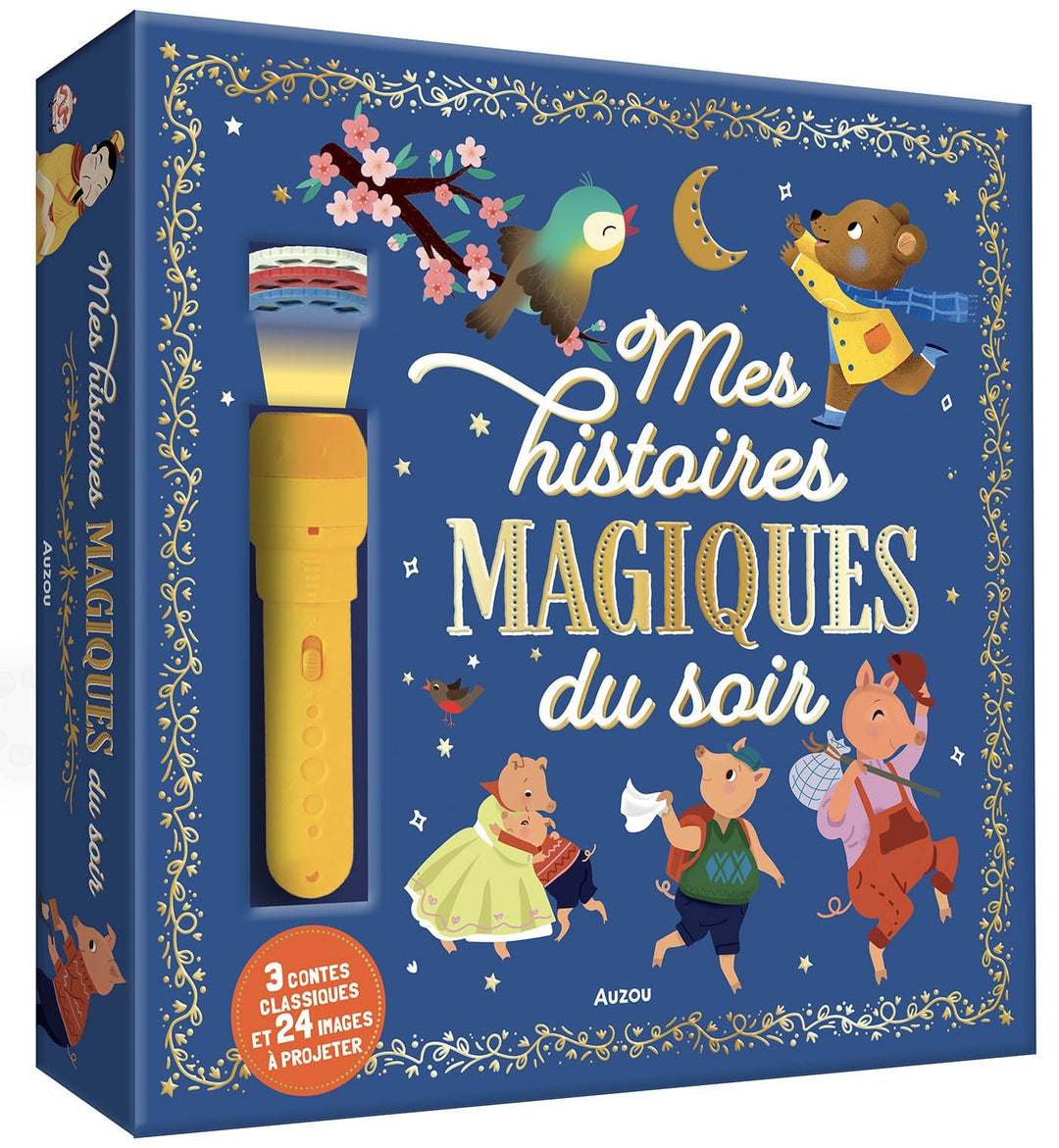 Coffret Mes histoires magiques du soir livre auzou Mlle et Coco