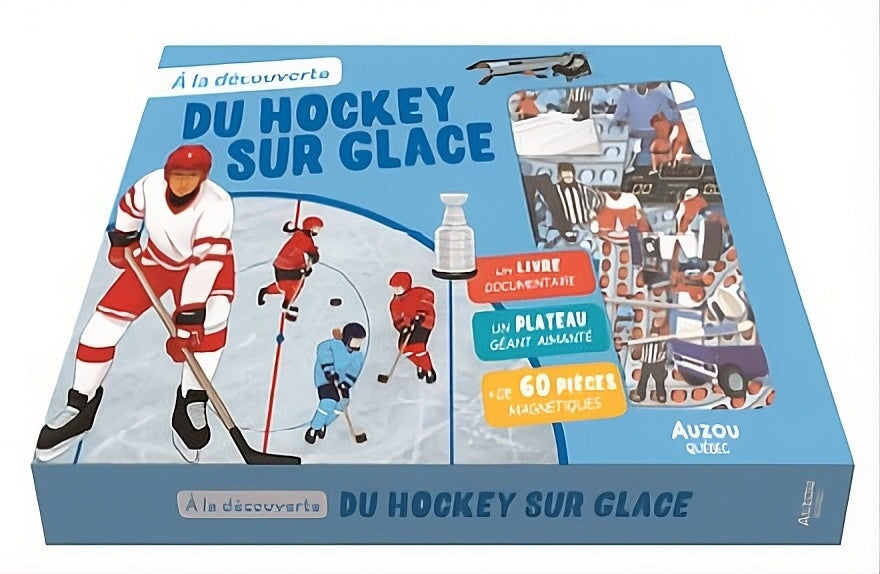 Coffret  À la découverte du hockey sur glace  Auzou éditions