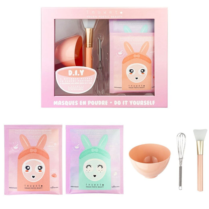 coffret Do it yourself masque Inuwet visage Mlle et Coco