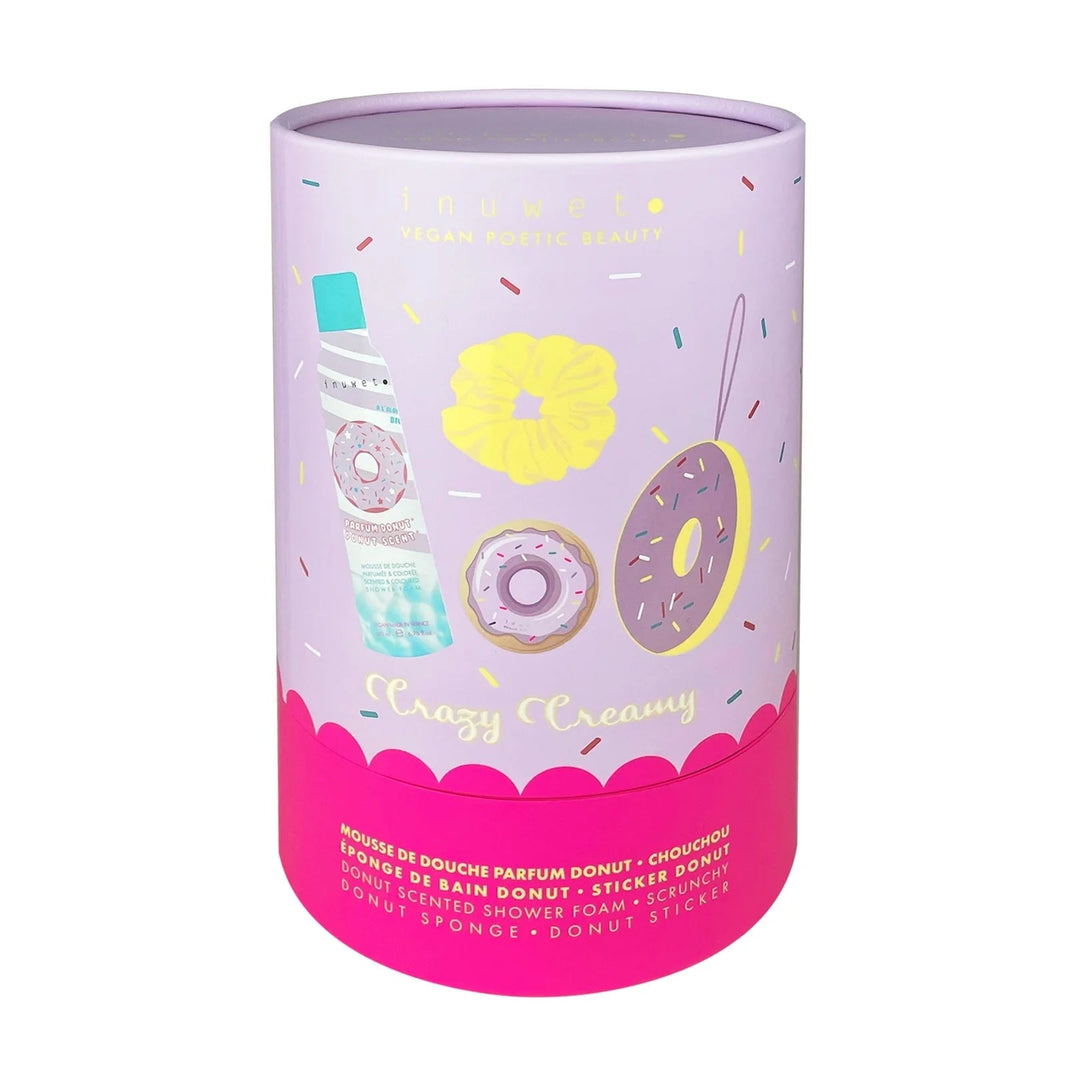 coffret mousse douche beigne Inuwet Mlle et Coco