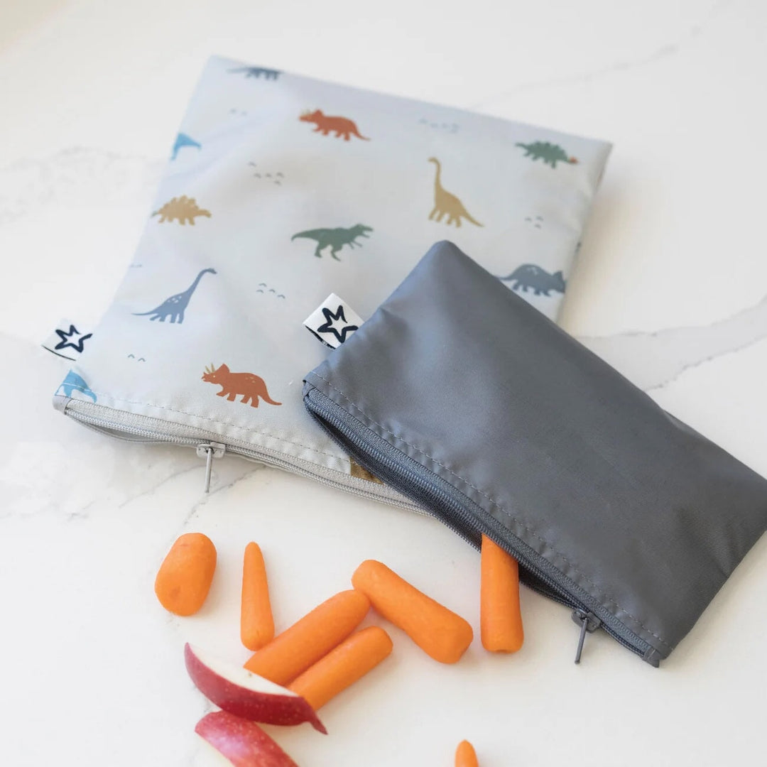sac collation snack bags dinosaures tiny twinkle accessoire repas