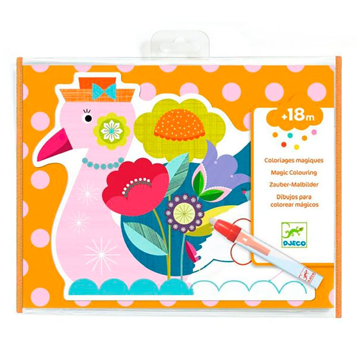 Coloriage magique Animalo-Len Djeco Mlle et Coco