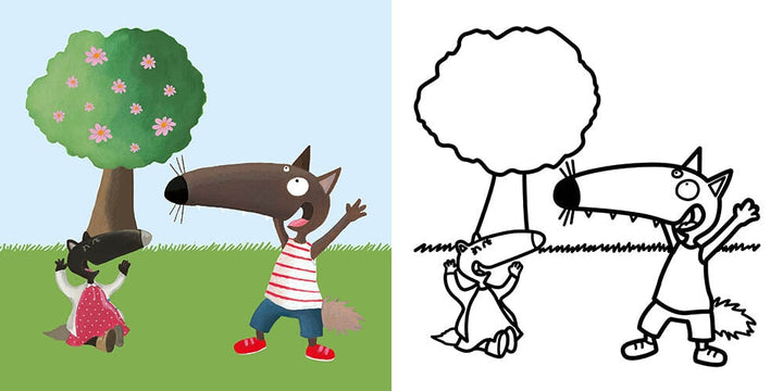 mes premiers coloriages P&