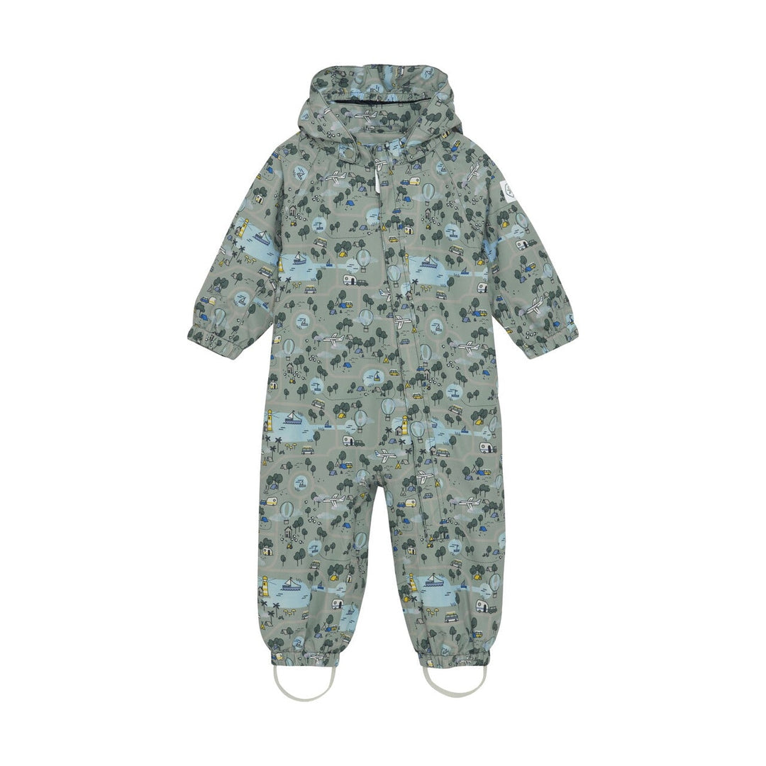 combinaison mi-saison vert Icebirg Color Kids Mlle et Coco