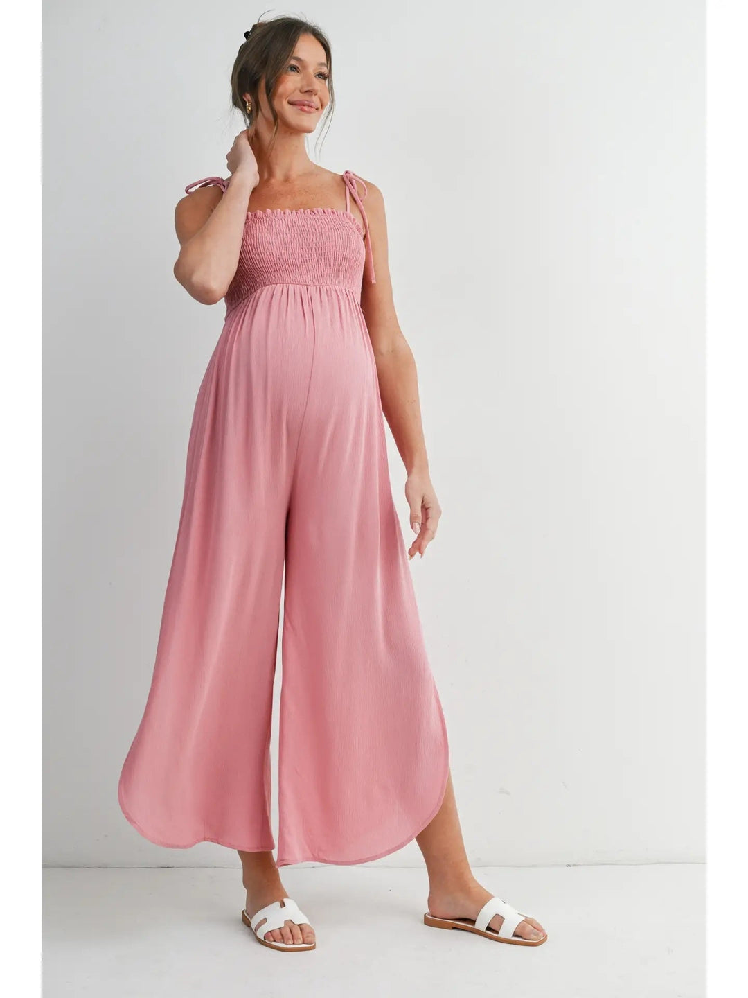 combinaison rose hello miz maternité allaitement Mlle et Coco