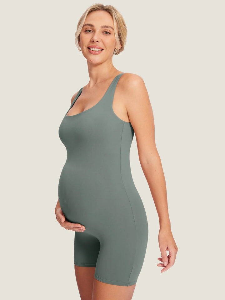 Combinaison de maternité Natrelax gris sauge Momanda Mlle et Coco