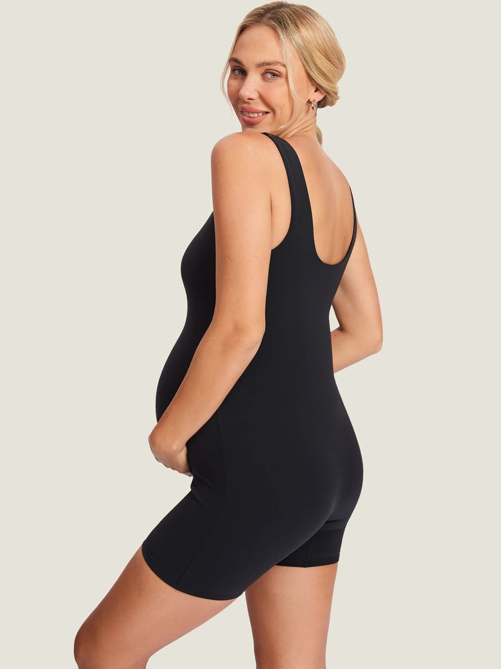 Combinaison de maternité Natrelax noir Momanda Mlle et Coco