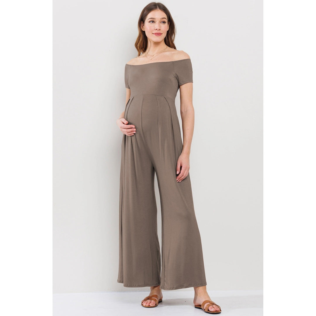 combinaison maternité allaitement taupe Hello Miz Mlle et Coco
