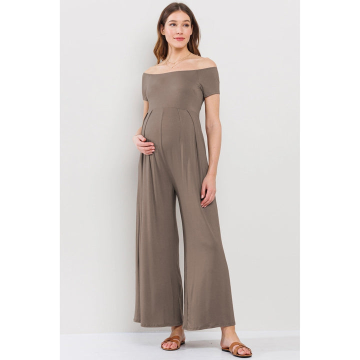 combinaison maternité allaitement taupe Hello Miz Mlle et Coco
