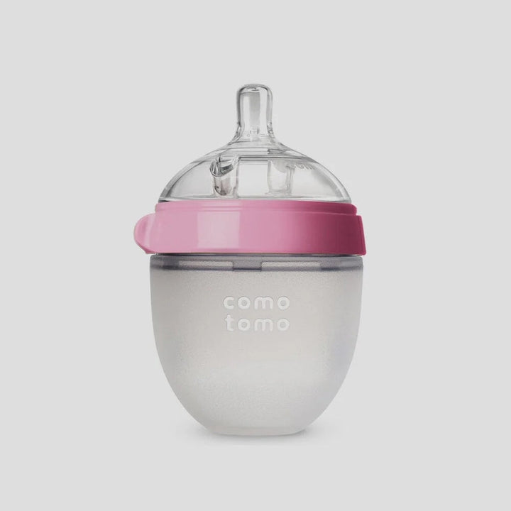 Como tomo biberon bébé rose Mlle et Coco