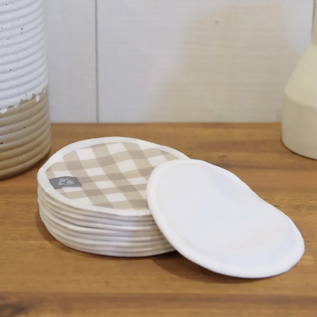 Compresse d'allaitement réutilisables rustique La Petite Ourse Mlle et Coco