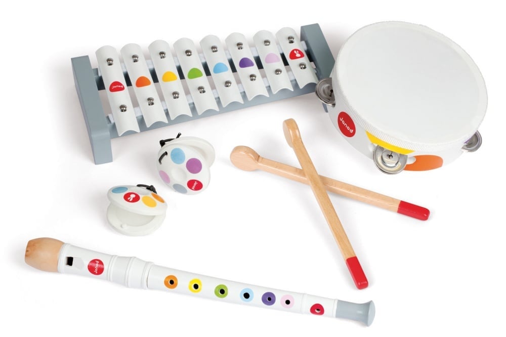 set musical confretti janod jouet enfant Mlle et Coco