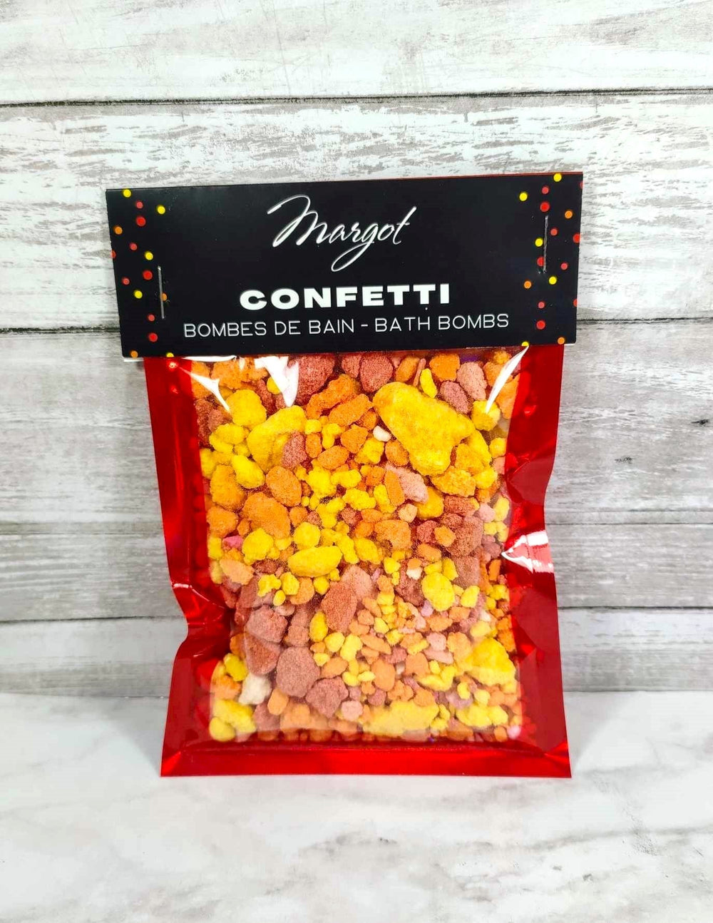 margot bombe bain dragon confetti Mlle et Coco
