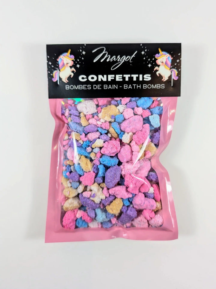 Produit effervescent pour le bain de la compagnie Margot