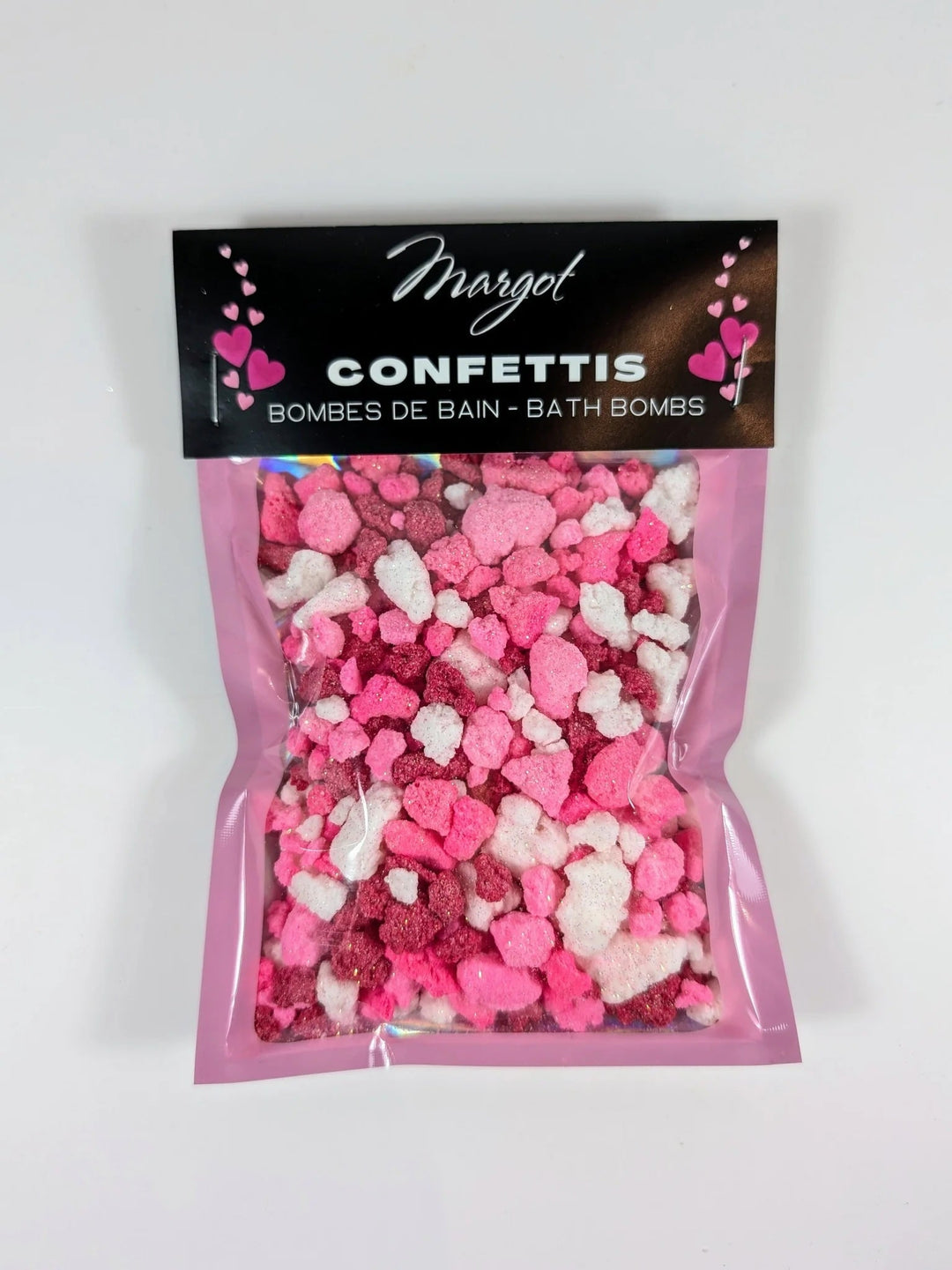 Sel de bain bombes de bain petits coeurs saint-valentin Margot Mlle et Coco