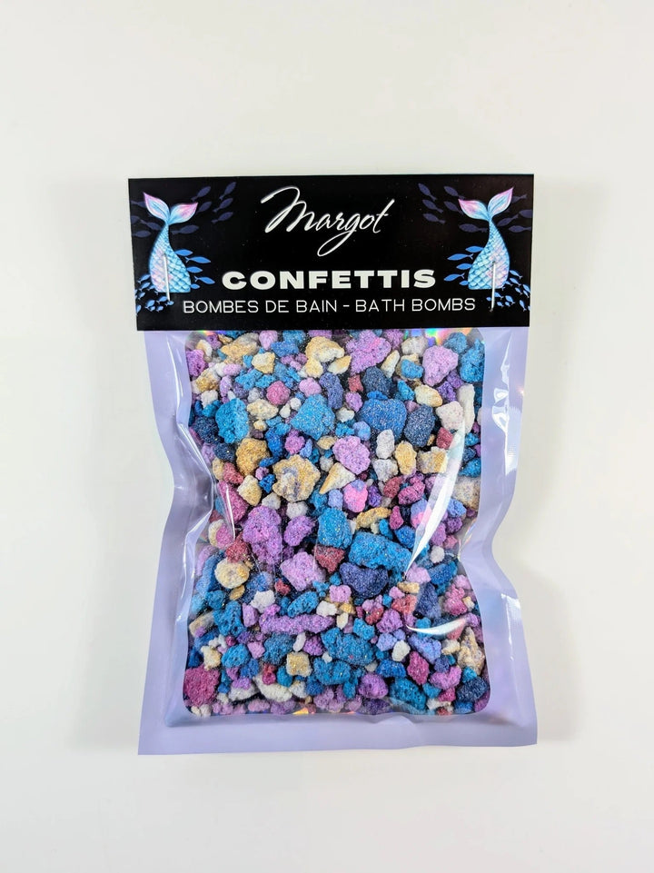 produit effervescent pour le bain de la compagnie Margot