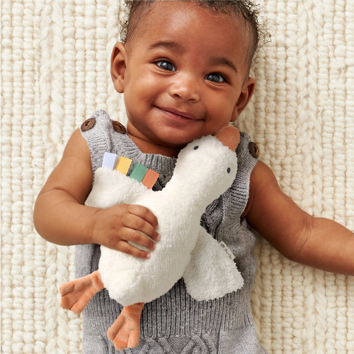 peluche apaisante oie Itzy Ritzy jouet enfant Mlle et Coco